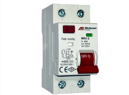 Mutlusan MRC06-203040 2P 40A 30mA Kaçak Akım Röle