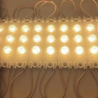 Modül Led Lensli 3 Çipli 1.08W Şeffaf Kasa Günışığ