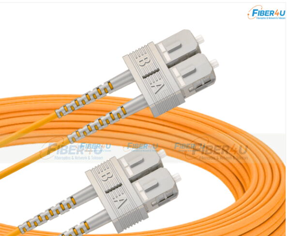 FO Patch Cord SC-SC MM OM1 DX 3m Turuncu