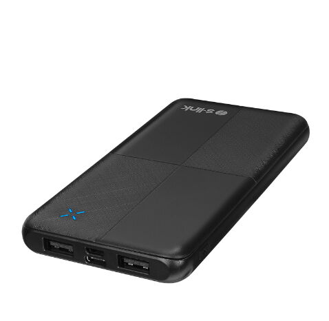 S-Link IP-G12N 2.1A 10000mAh Siyah Powerbank