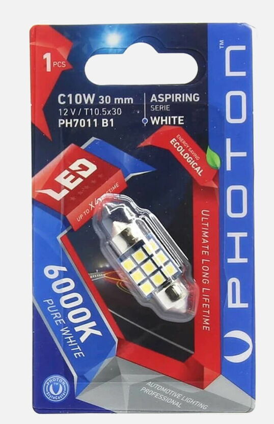 Photon C10W 12V Sofit Led Ampul 30mm