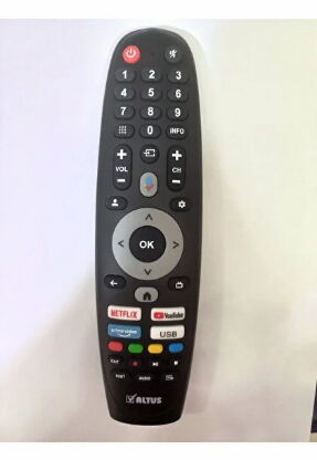 302-R Altus-Onvo Ses Komutlu Google Tv Kumandası