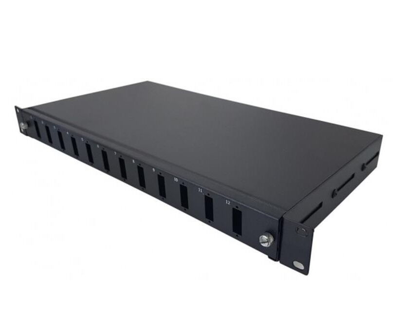 Alfafonet 1RU 12 Port Fiber Optik Panel