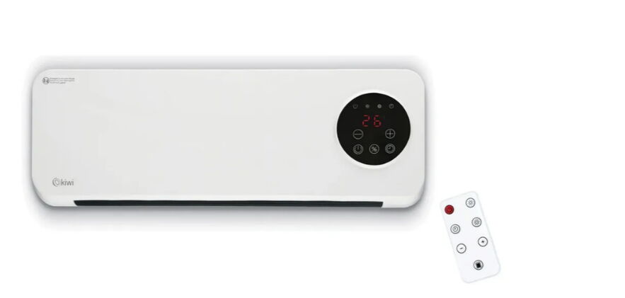 Kiwi KHT-8490 2000W Duvar Tipi Fanlı Isıtıcı