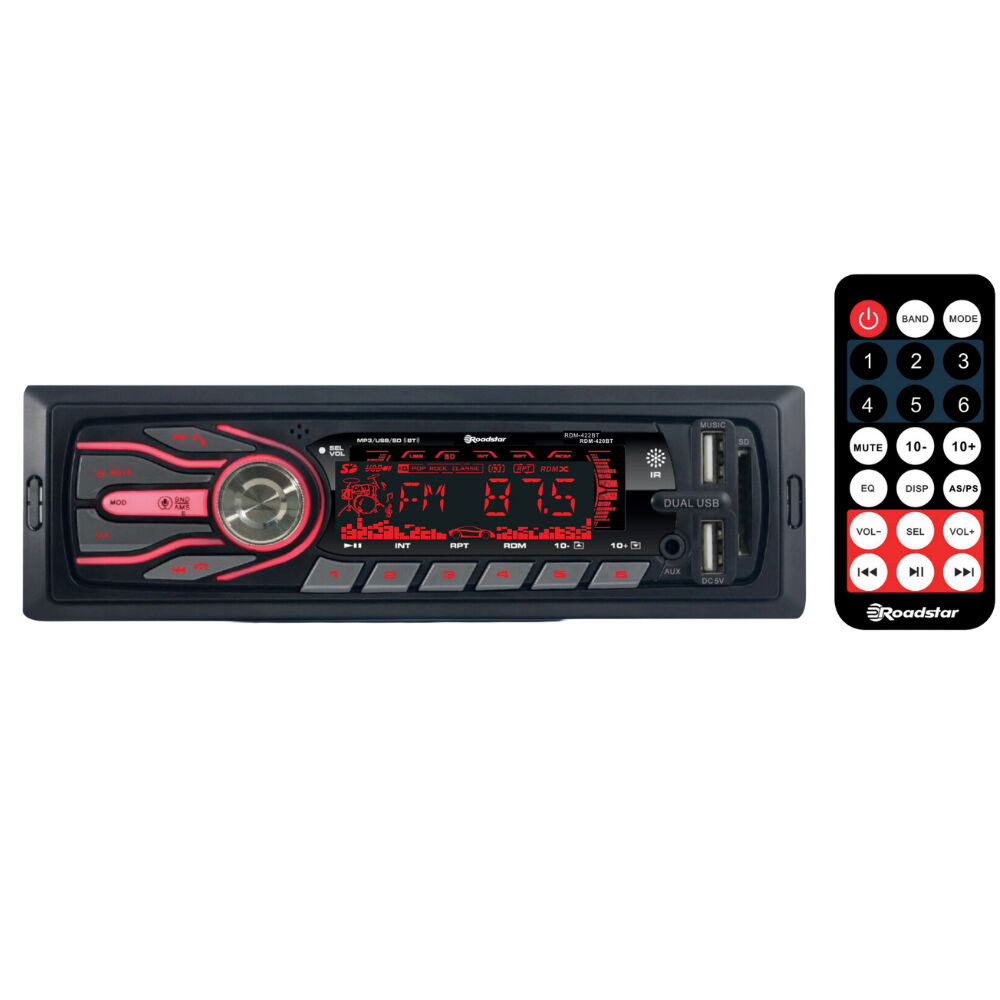 Roadstar RDM-422BT Bluetooth Çift USB Oto Teyp