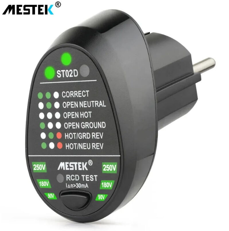 Mestek ST02D Priz Test Cihazı