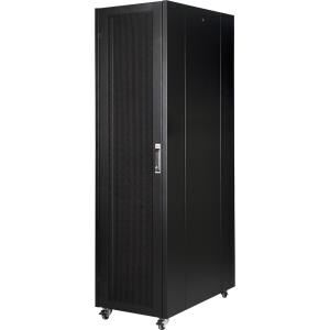 Lande 42U 600x1000 Tekerlekli Rack Kabin Siyah