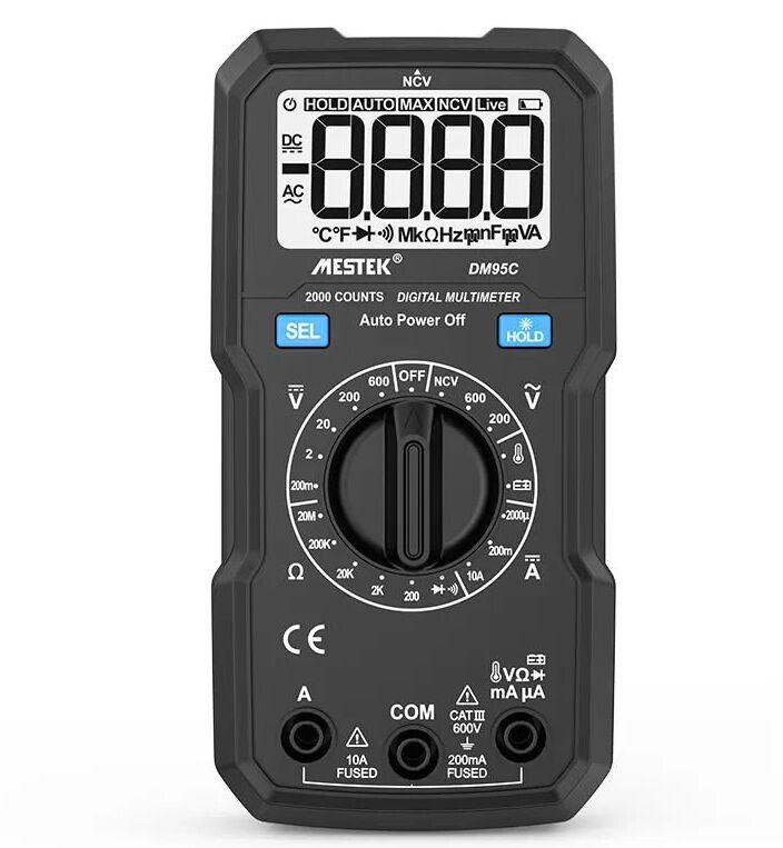 Mestek DM95C Dijital Multimetre