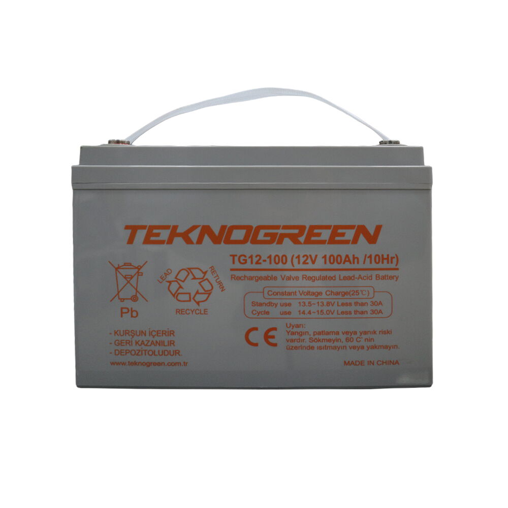 Teknogreen 12V 100Ah Jel Akü
