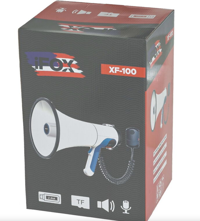 İfox XF-101 Şarjlı Megafon