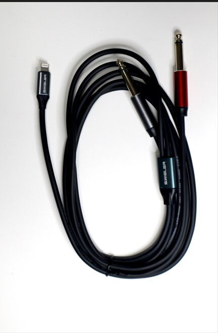 S.Wieler Sİ2M-2M İphone - 2x6.3mm Mono Kablo 2m