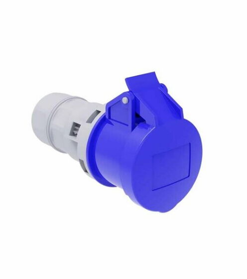 Tem 3x16A Monofaze IP67 Kapaklı Seyyar Priz