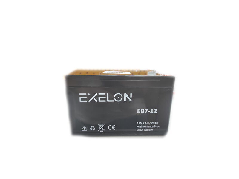Exelon 12V 7A Bakımsız Kuru Akü