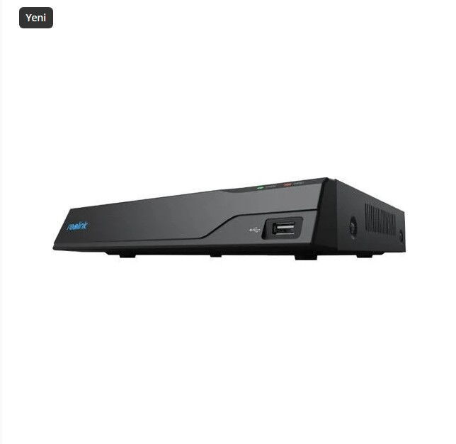 Reolink NVS16 16 Kanal PoE 4TB DisK Dahil NVR Kayı