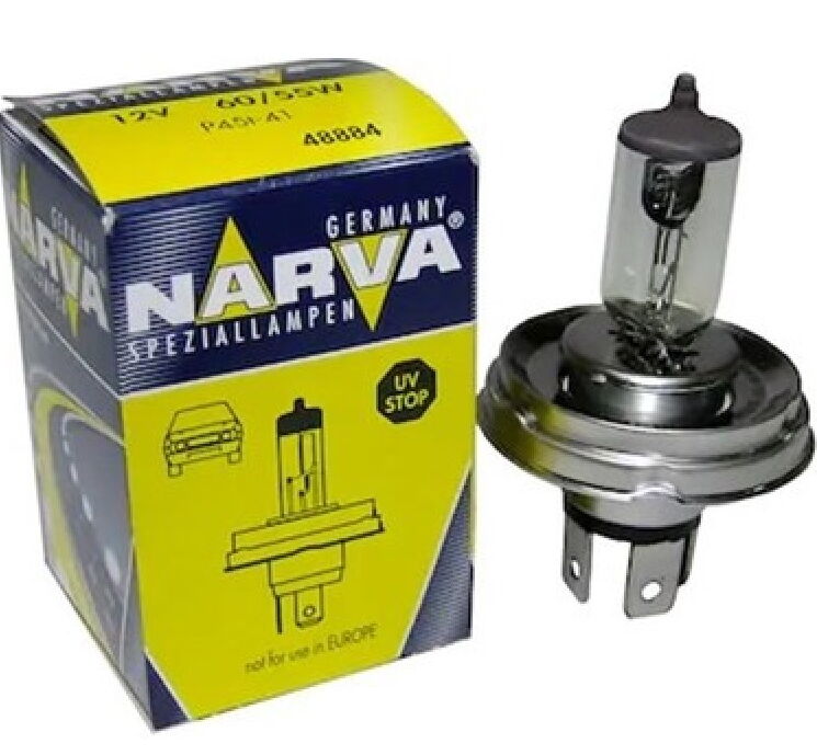 Narva H4 12V 60/55W Halojen Ampul
