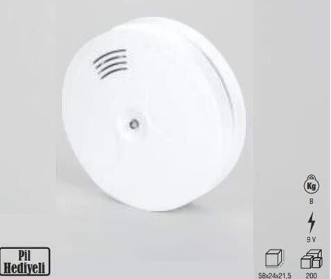 YCL YHS-0050 9V Pilli Duman Dedektörü