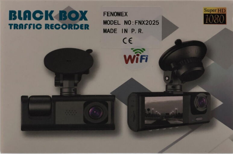 Geniş Açı Hareket Algılamalı Wi-Fi Araç İçi Kamera