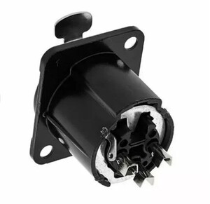 Seetronic MK3F2C-B 3 Pin XLR Dişi Şase Konnektör #3