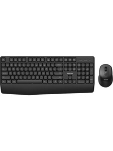 Philips SPT6348 Kablosuz Klavye Mouse Seti Siyah