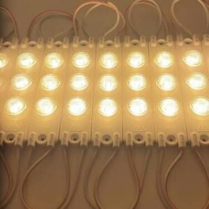 Modül Led Lensli 3 Çipli 1.08W Şeffaf Kasa Günışığ