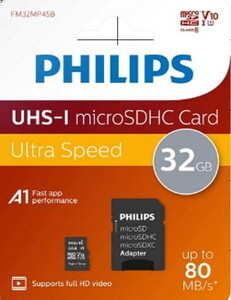 Philips 32Gb UHS-I MicroSDHC Hafıza Kartı