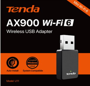 Tenda U11 Pro AX900 WiFi 6 Dual Band Usb Adaptör #2