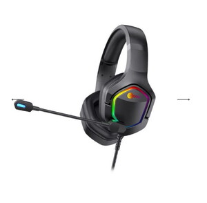 Lecoo HT403 Kablolu RGB Oyuncu Kulaklık Siyah