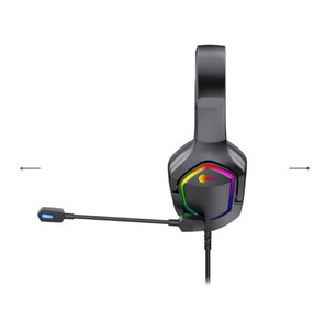 Lecoo HT403 Kablolu RGB Oyuncu Kulaklık Siyah #4