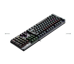 Lecoo GK301 Kablolu RGB Blue Switch Oyuncu Klavye #4