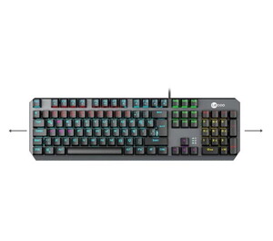 Lecoo GK301 Kablolu RGB Blue Switch Oyuncu Klavye #2