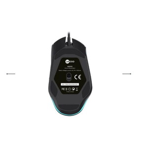 Lecoo MG1101 Kablolu RGB Oyuncu Mouse Siyah #5
