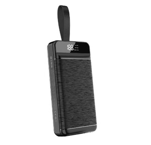 S-Link P300 15W 30000mAh Siyah Lcd Ekran Powerbank