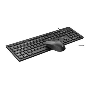 Lecoo CM102 Kablolu Klavye Mouse Seti Siyah #4