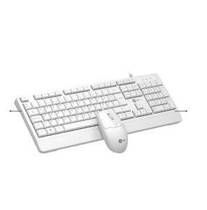 Lecoo CM106 Kablolu Klavye Mouse Seti Beyaz #3