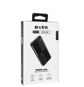 S-Link IP-G12N 2.1A 10000mAh Siyah Powerbank #3