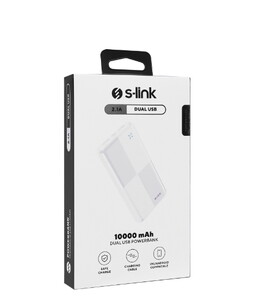 S-Link IP-G12N 2.1A 10000mAh Beyaz Powerbank #4