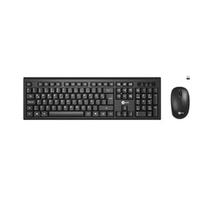 Lecoo KW200 Kablosuz Klavye Mouse Seti Siyah