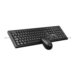 Lecoo KW200 Kablosuz Klavye Mouse Seti Siyah #2