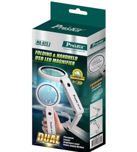 Proskit MA-025 Masa ve El Tipi Led Işıklı Büyüteç #2