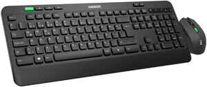 Everest KM-2620 Siyah Kablosuz Klavye Mouse Seti #2