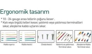 Prolink PH-016 Kablo Soyma ve Terminal Sıkma Pense #3