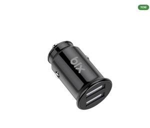 Bix BXAA12W 12W Çift Usb Araç Şarj Cihazı Siyah