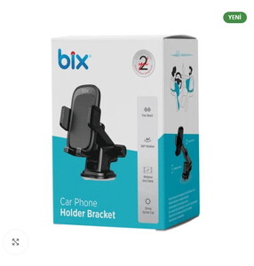 Bix BXCH4 Ayarlı Vantuzlu Araç Telefon Tutucu #4