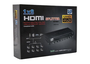 Hytech HY-LU8 8 Port 4Kx2K Hdmi Çoğaltıcı #3