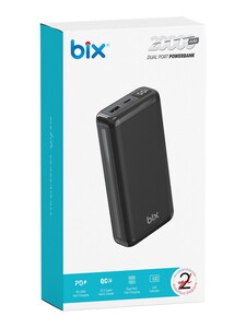 Bix BXPB204 20.000mAh Powerbank Siyah #5