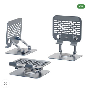 Bix PS01 360° Dönebilen Metal Tablet Standı #2