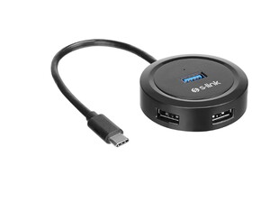 S-Link SW-U340 4 Port Usb 3.0 Type-C Hub Gri
