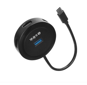 S-Link SW-U340 4 Port Usb 3.0 Type-C Hub Gri #3