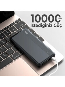 Bix BXPB108 10.000mAh Powerbank Siyah #3