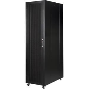 Lande 42U 600x1000 Tekerlekli Rack Kabin Siyah
